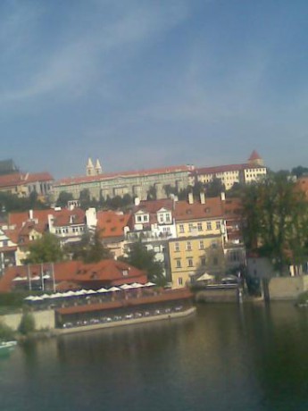 Praha s Karlova mostu